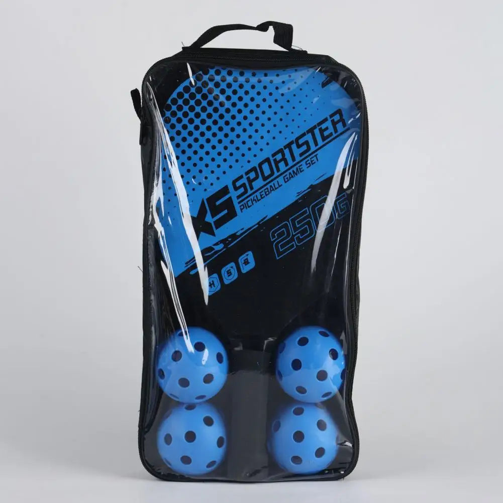 Wooden Pickleball Paddle Set (2 Paddles)