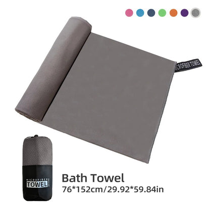 Silver-Ion Gym Towel – Odor-Free Quick Dry Workout Towel