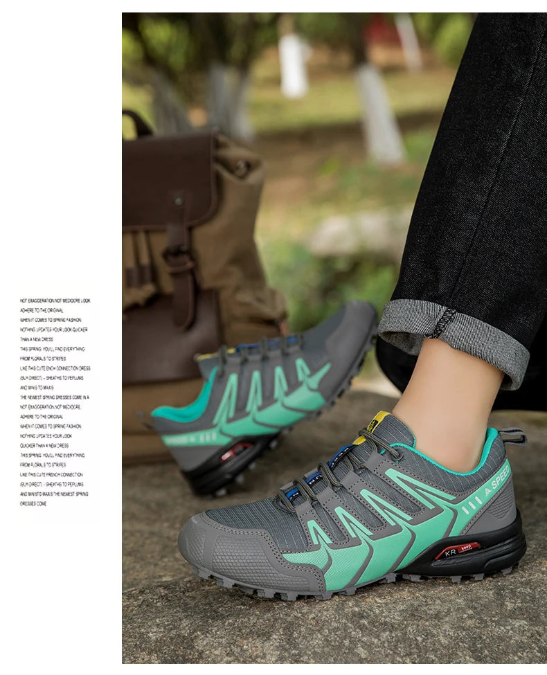 Men's Tactical Hiking Shoes — Waterproof Outdoor Boots
