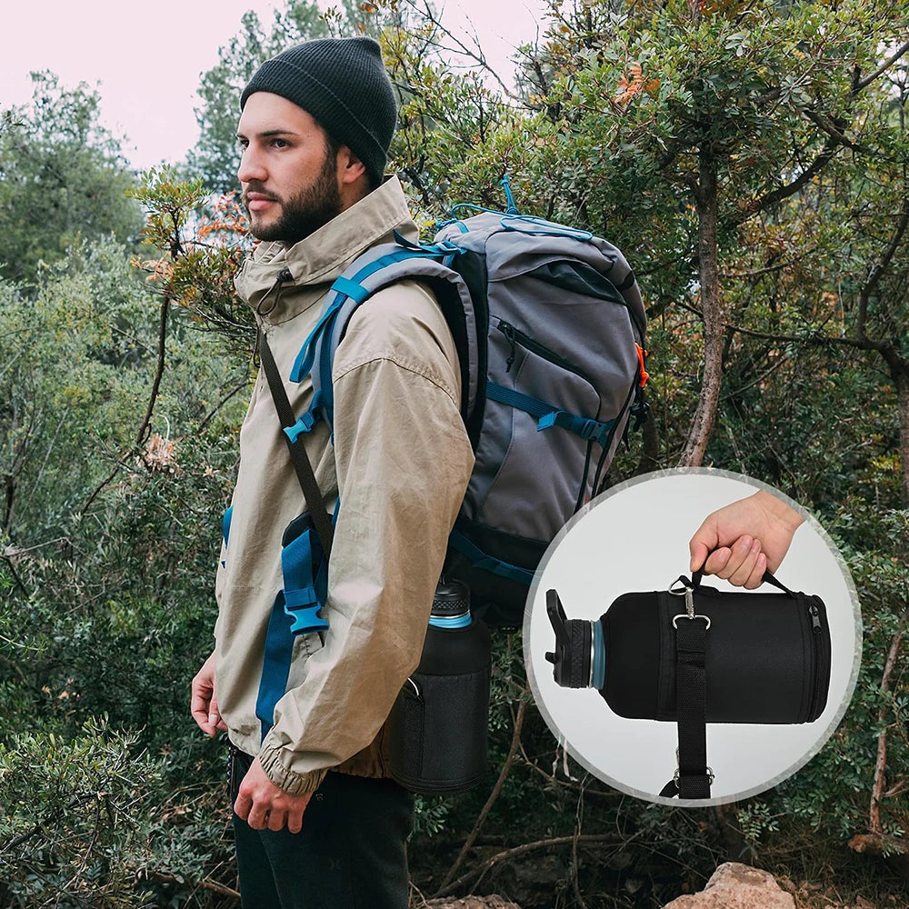 Crossbody Water Bottle Carrier