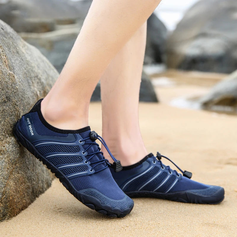 Men's Minimalist Cross-Trainers — Wide Toe Box Barefoot Shoes