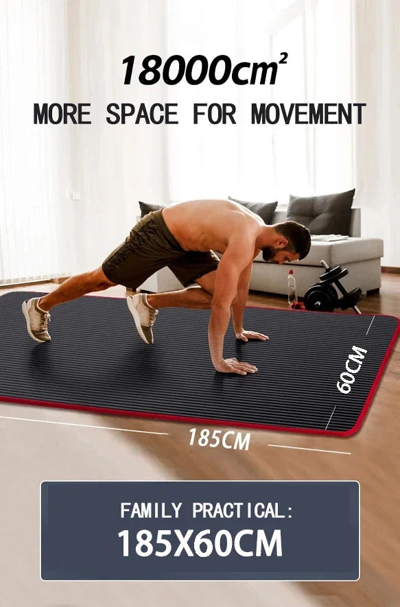 Extra-Thick Yoga Mat (10mm)