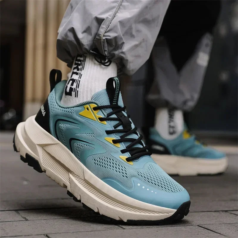 Men's Shock-Absorbing Cushioned Running Shoes
