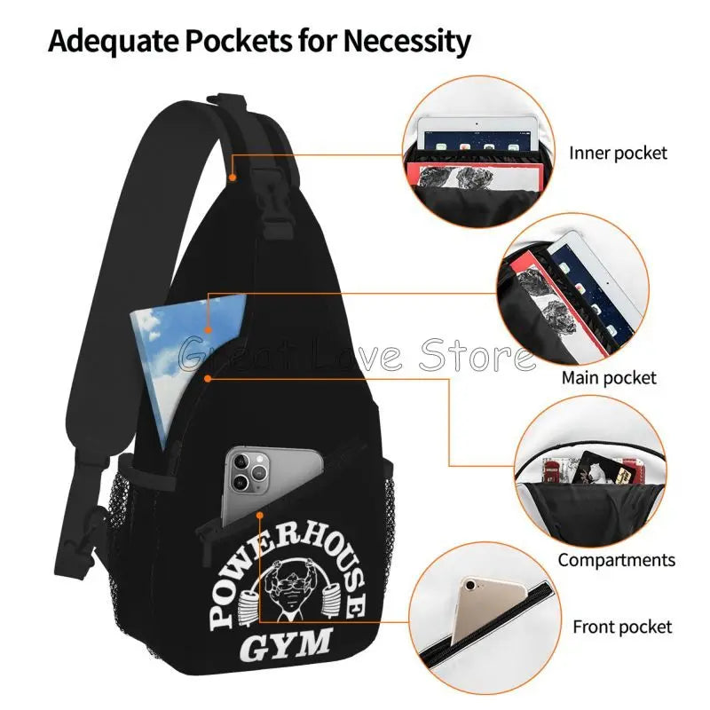 Unisex Gym Sling Bag