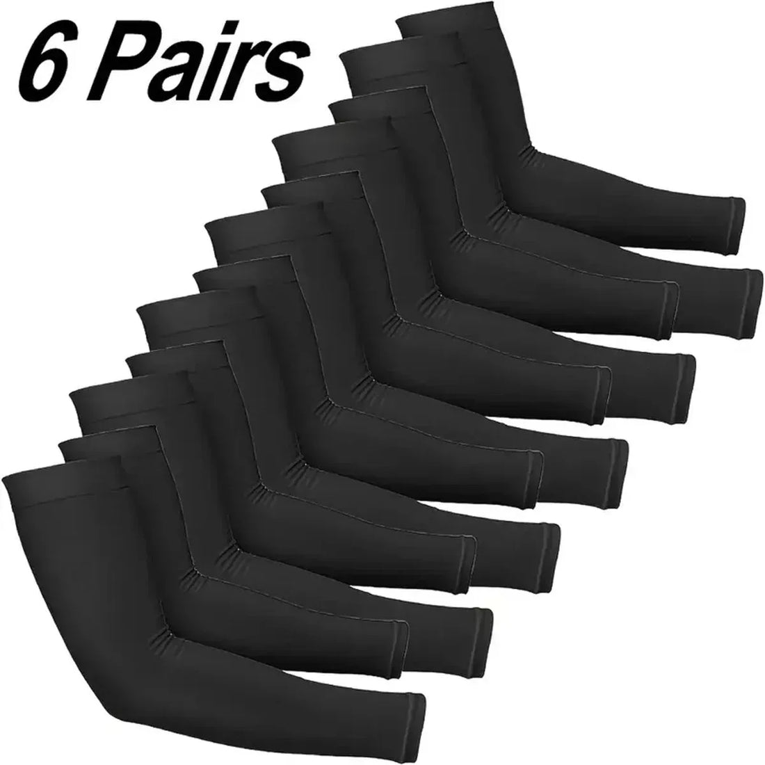 Cooling UV Protection Arm Sleeves (6-Pack)