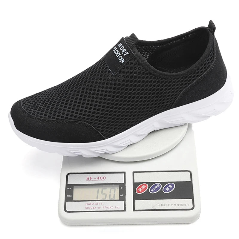 Men's Slip-On Casual Sneakers — Lightweight Everyday Shoe