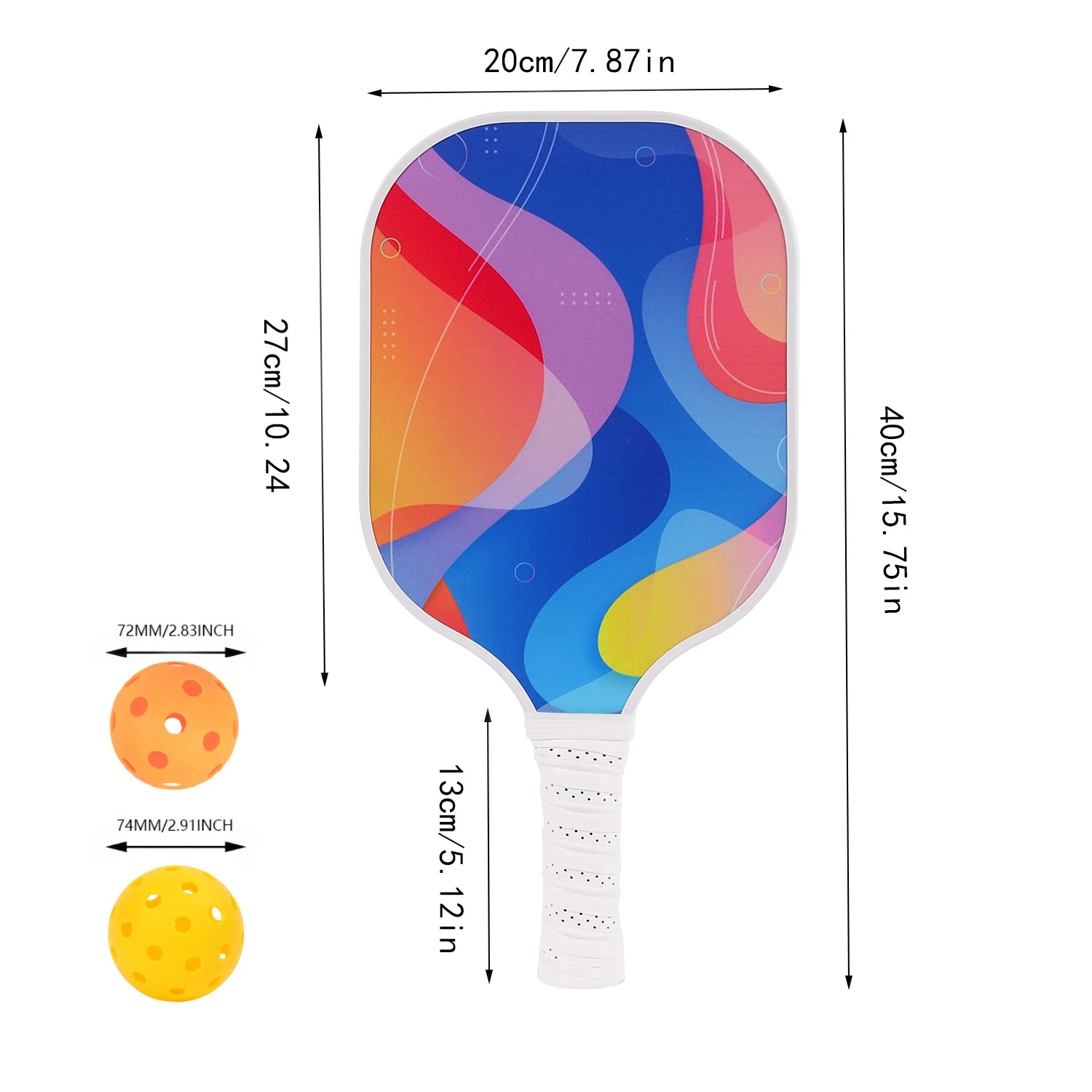 USAPA-Approved Fiberglass Pickleball Paddle Set