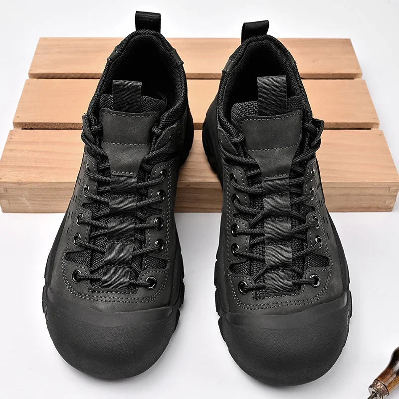Men's Wear-Resistant Hiking Boots — Waterproof Trail Boots