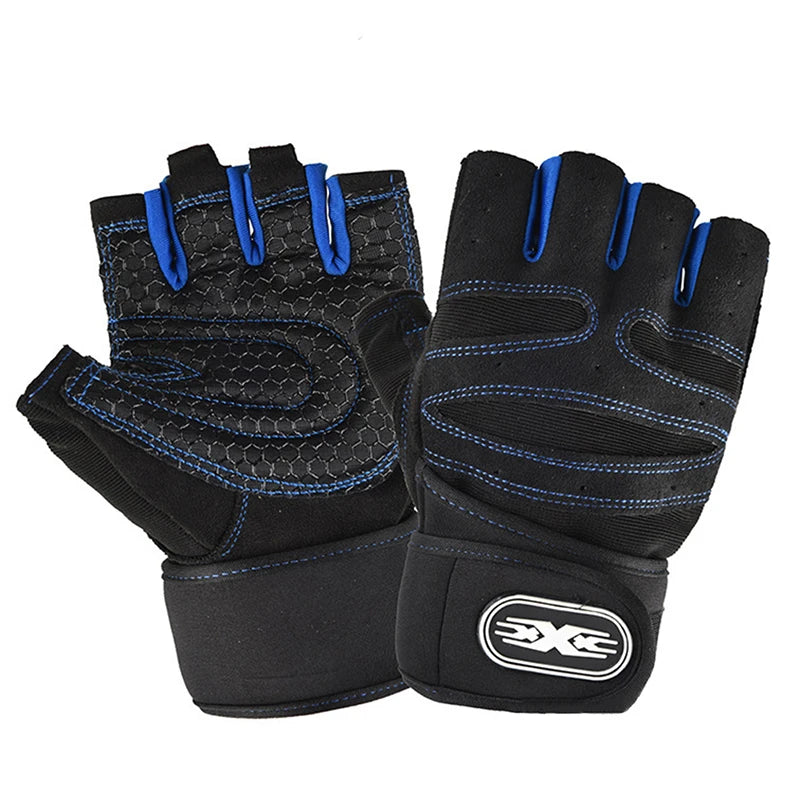 Half-Finger Wrist Wrap Gloves