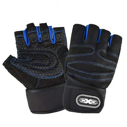 Half-Finger Wrist Wrap Gloves