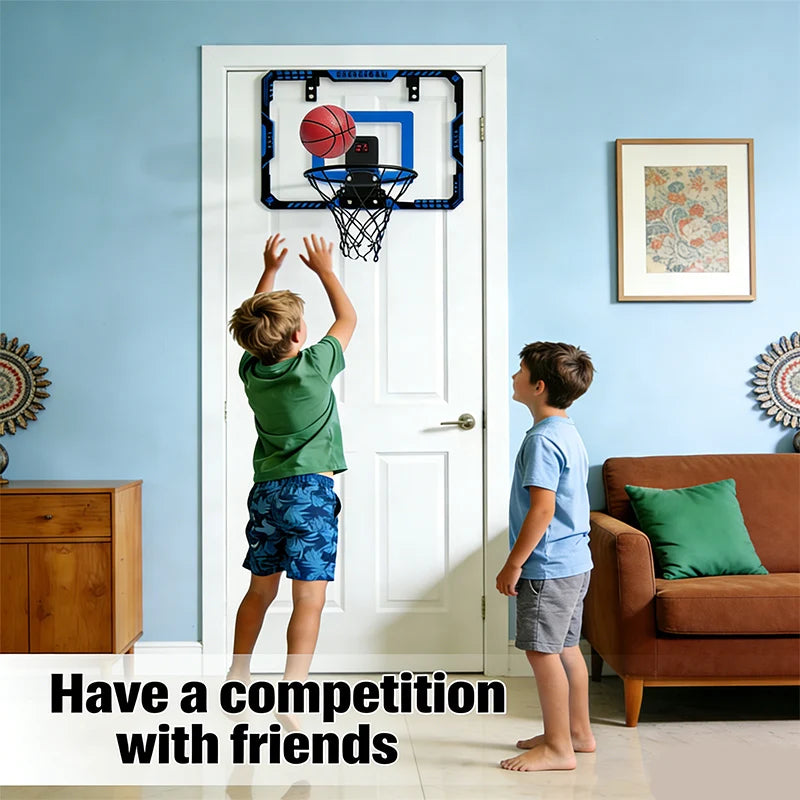 Over-Door Basketball Hoop Set