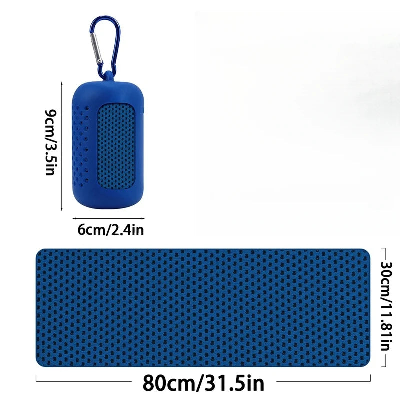 Quick-Dry Microfiber Sports Towel for Gym &amp; Fitness