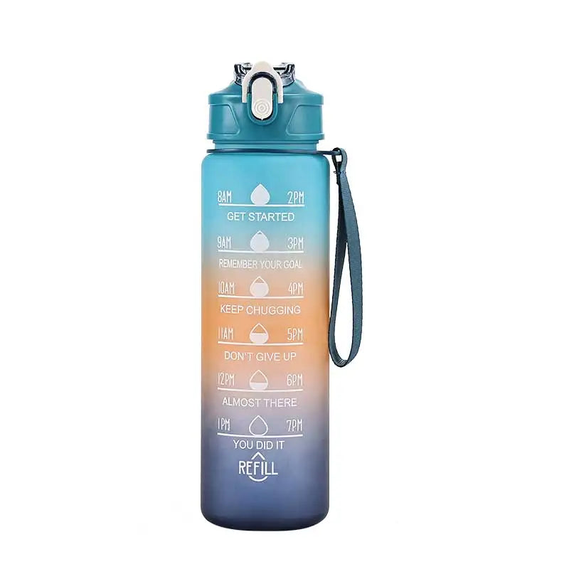 Time-Tracking Sports Water Bottle