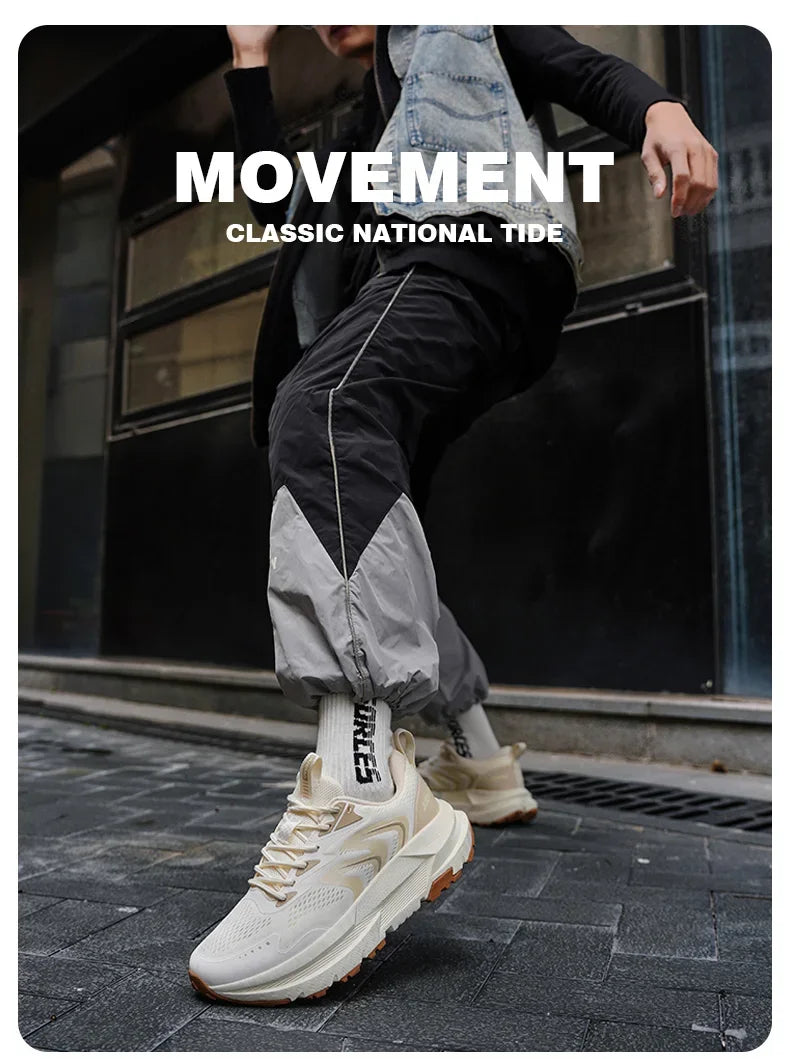 Men's Shock-Absorbing Cushioned Running Shoes