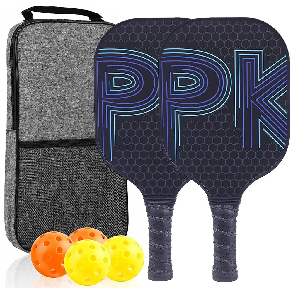 USAPA-Approved Fiberglass Pickleball Paddle Set