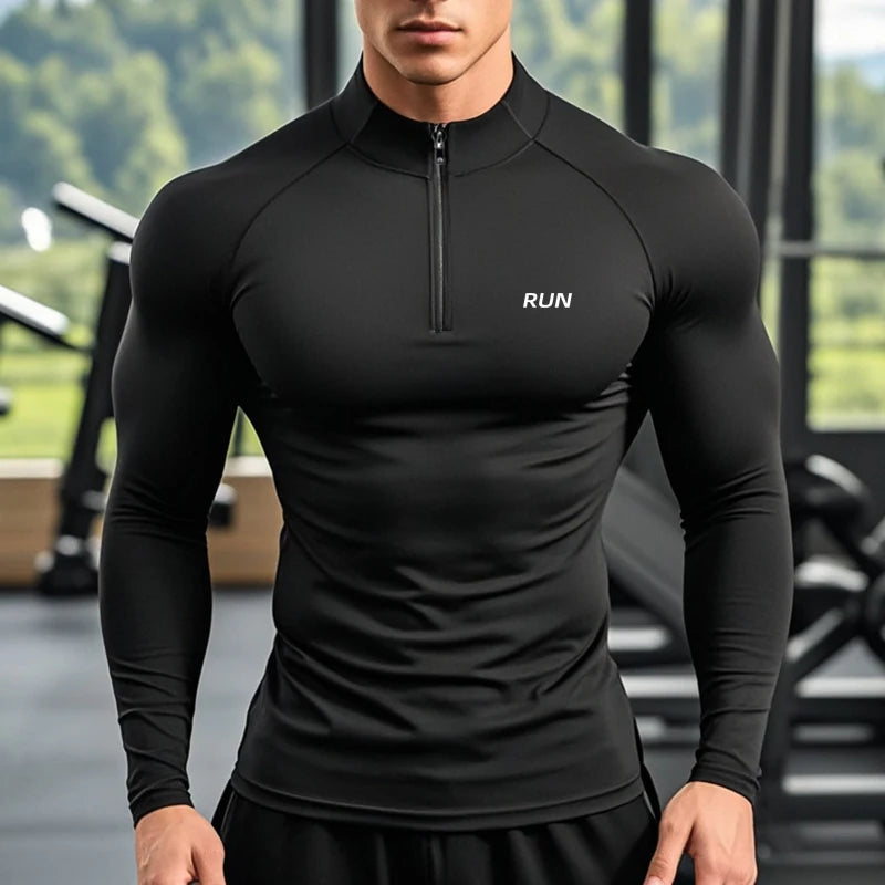 Men's Compression Polo Shirt