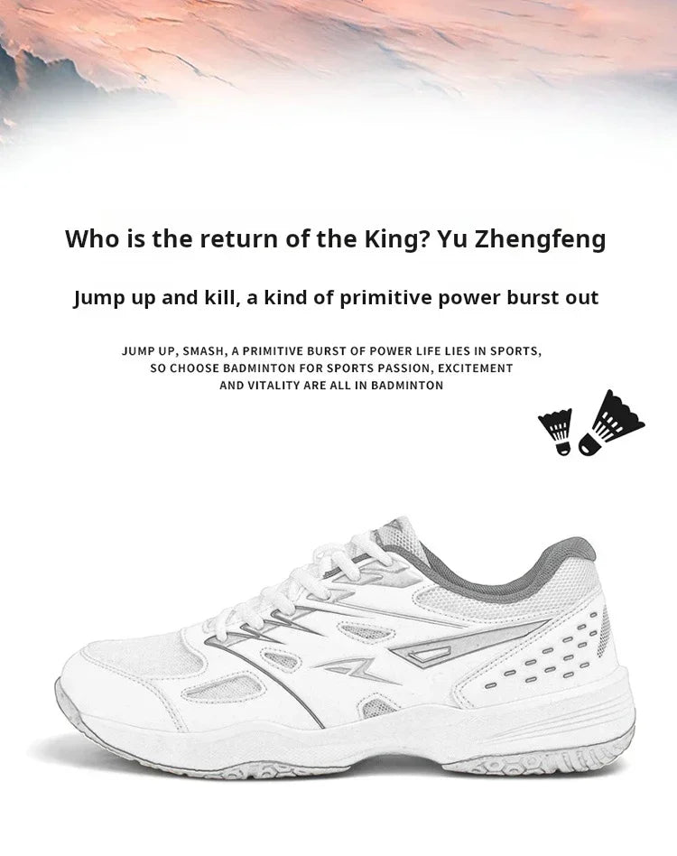 Unisex Pro Volleyball Shoes — Breathable Mesh Court Sneakers