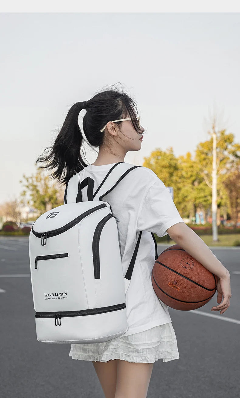 Outdoor Climbing Backpack with Laptop &amp; Shoe Compartment