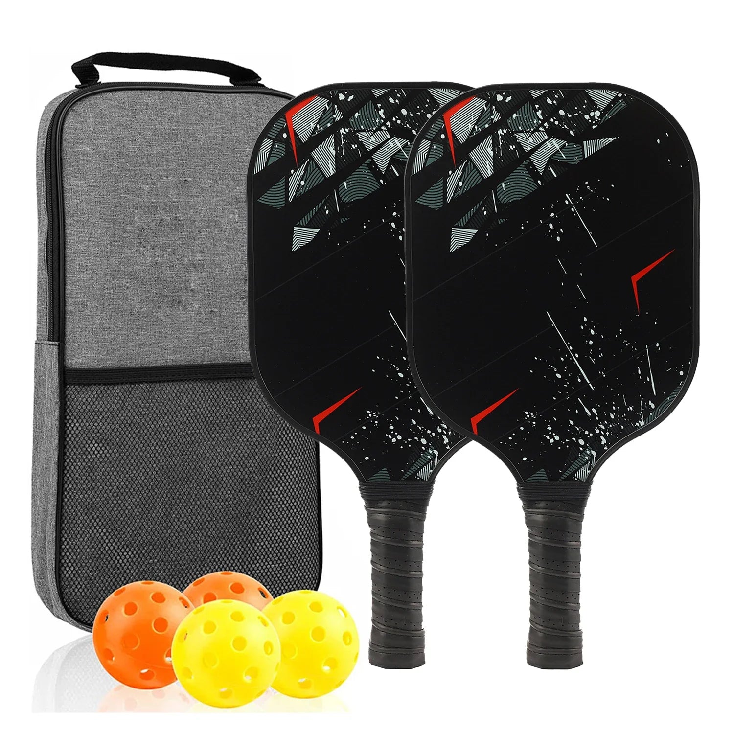 USAPA-Approved Fiberglass Pickleball Paddle Set