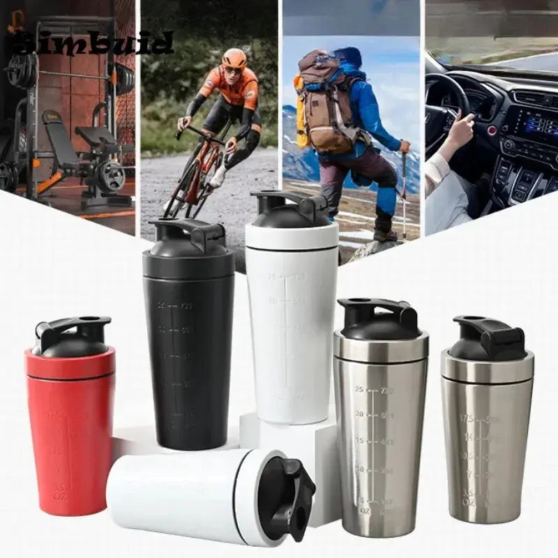 Pro Shaker Bottle — Leak-Proof Stainless Steel
