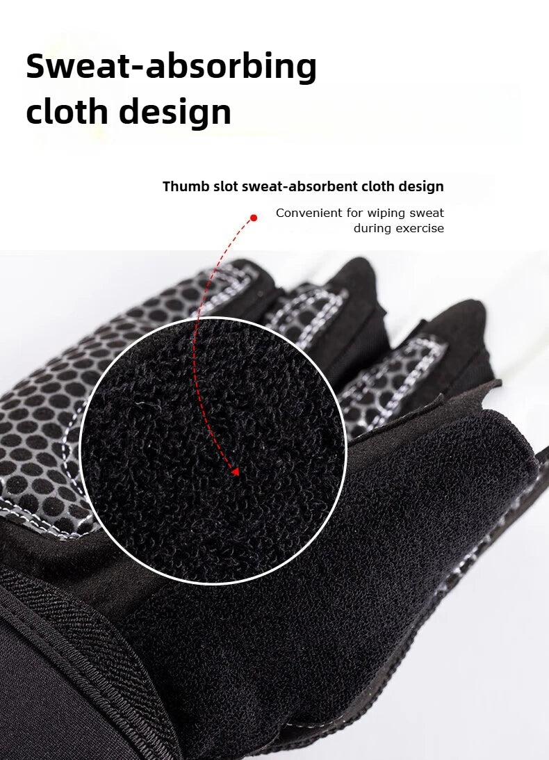Half-Finger Wrist Wrap Gloves