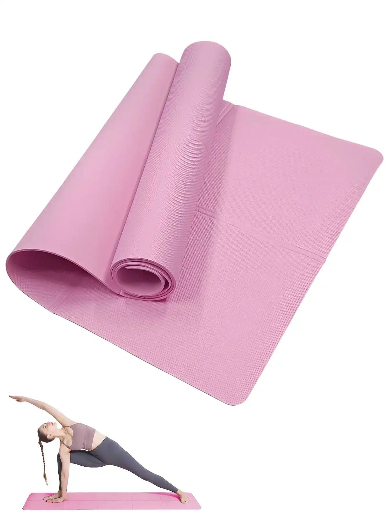 Yoga &amp; Pilates Mat (Multiple Thickness)