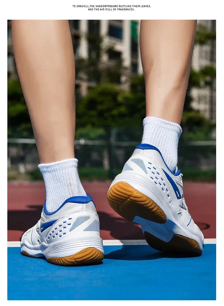 Unisex Pro Volleyball Shoes — Breathable Mesh Court Sneakers