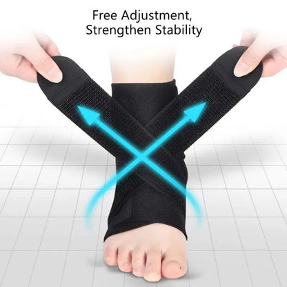 Adjustable Elastic Ankle Support Sleeve