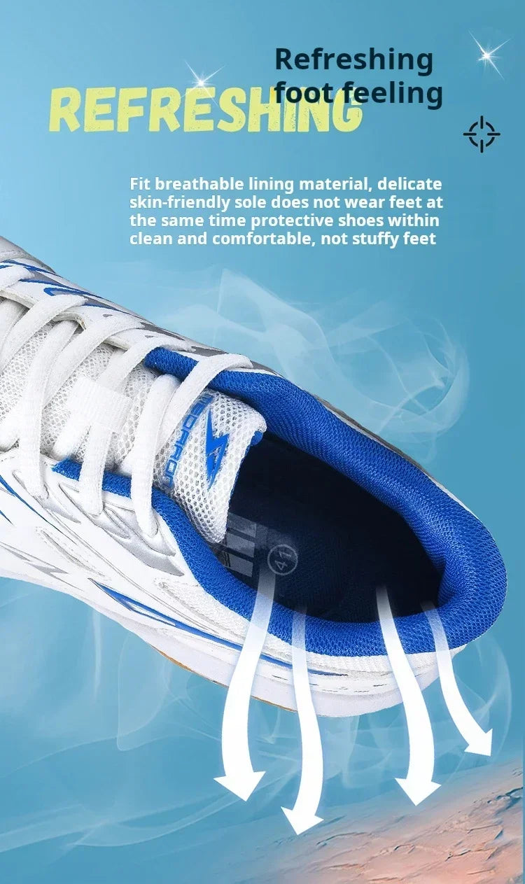 Unisex Pro Volleyball Shoes — Breathable Mesh Court Sneakers