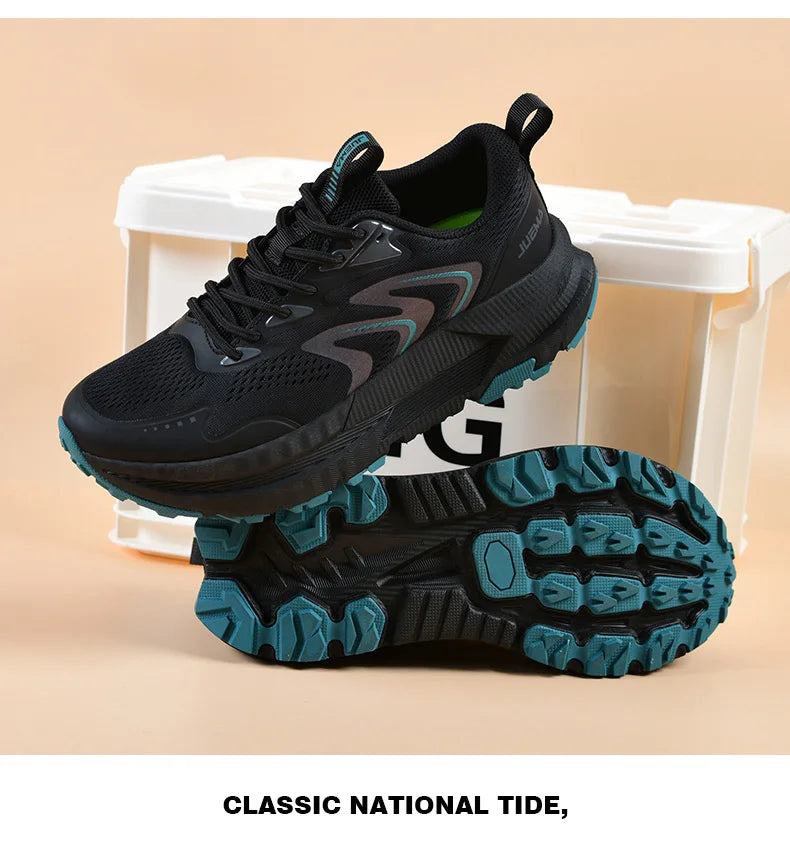 Men's Shock-Absorbing Cushioned Running Shoes
