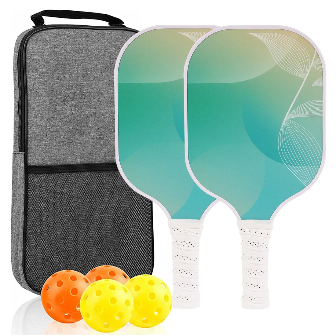 USAPA-Approved Fiberglass Pickleball Paddle Set