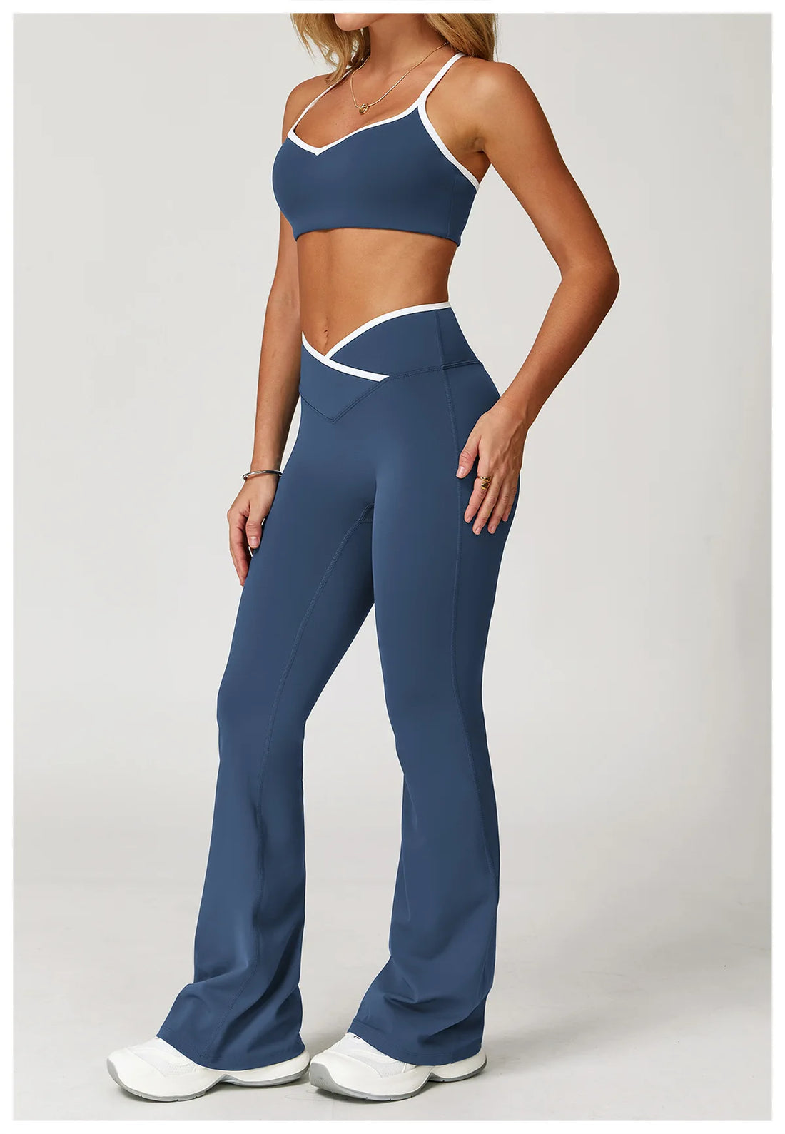 Bell-Bottom Flare Yoga Tracksuit