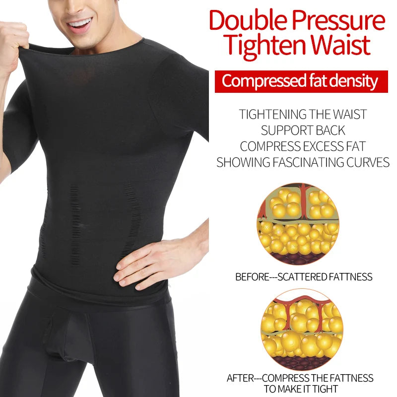 Men's Compression Body Shaper Tank