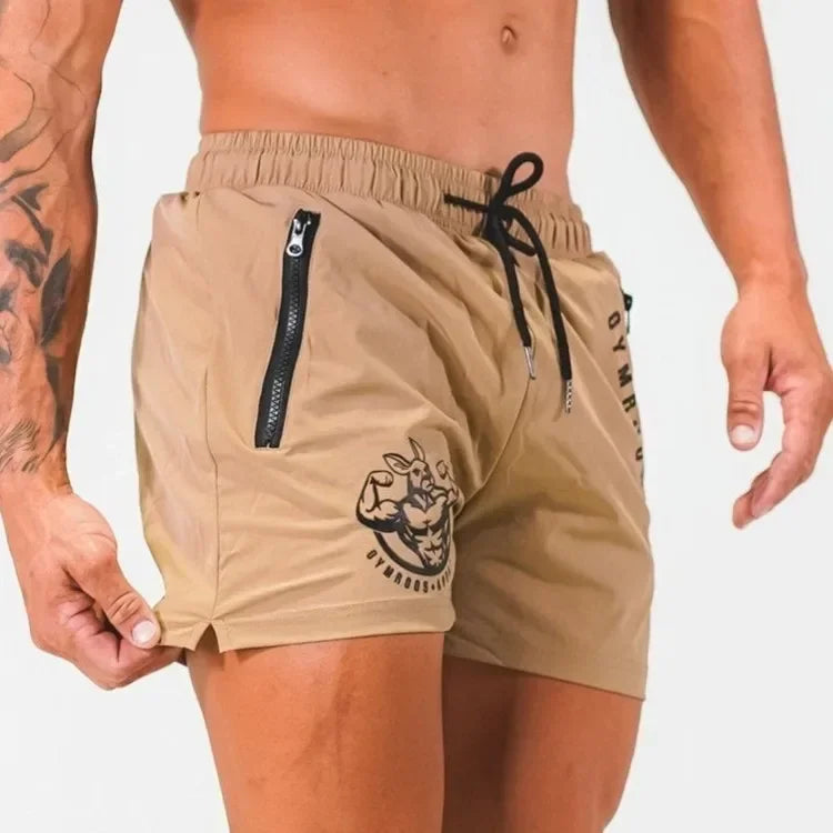 Men's Bodybuilding Running Shorts