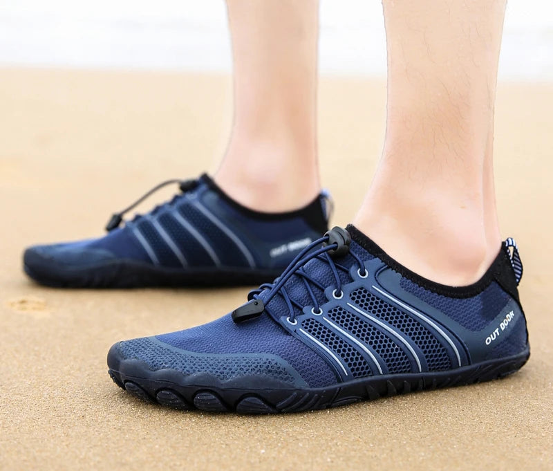 Men's Minimalist Cross-Trainers — Wide Toe Box Barefoot Shoes