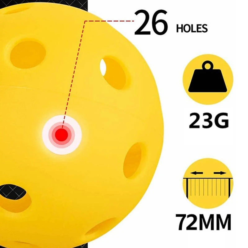 Indoor Pickleballs 26-Hole