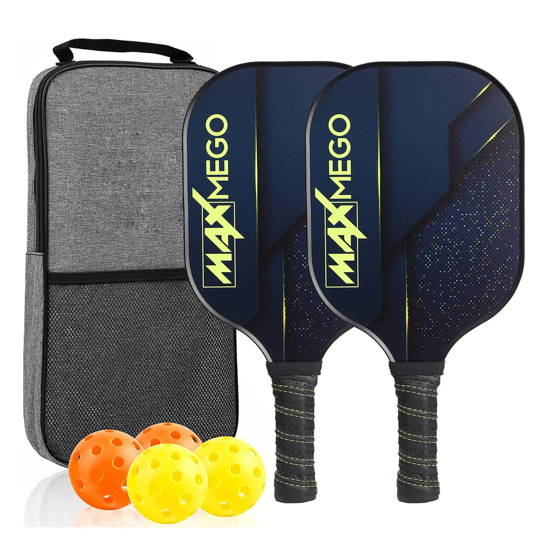 USAPA-Approved Fiberglass Pickleball Paddle Set