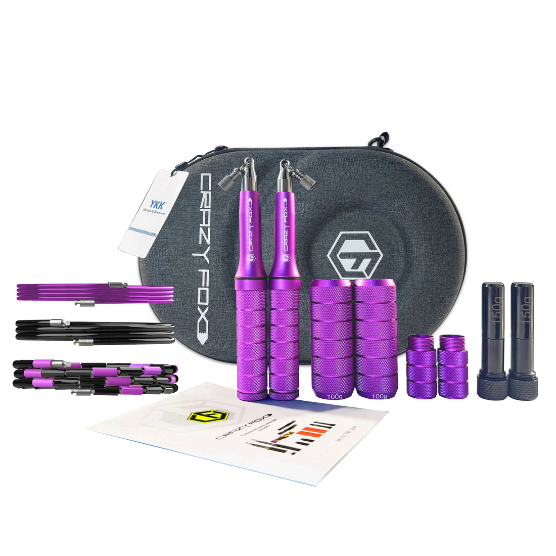 Weighted Aluminum Handle Speed Jump Rope