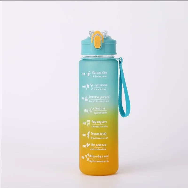Time-Tracking Sports Water Bottle