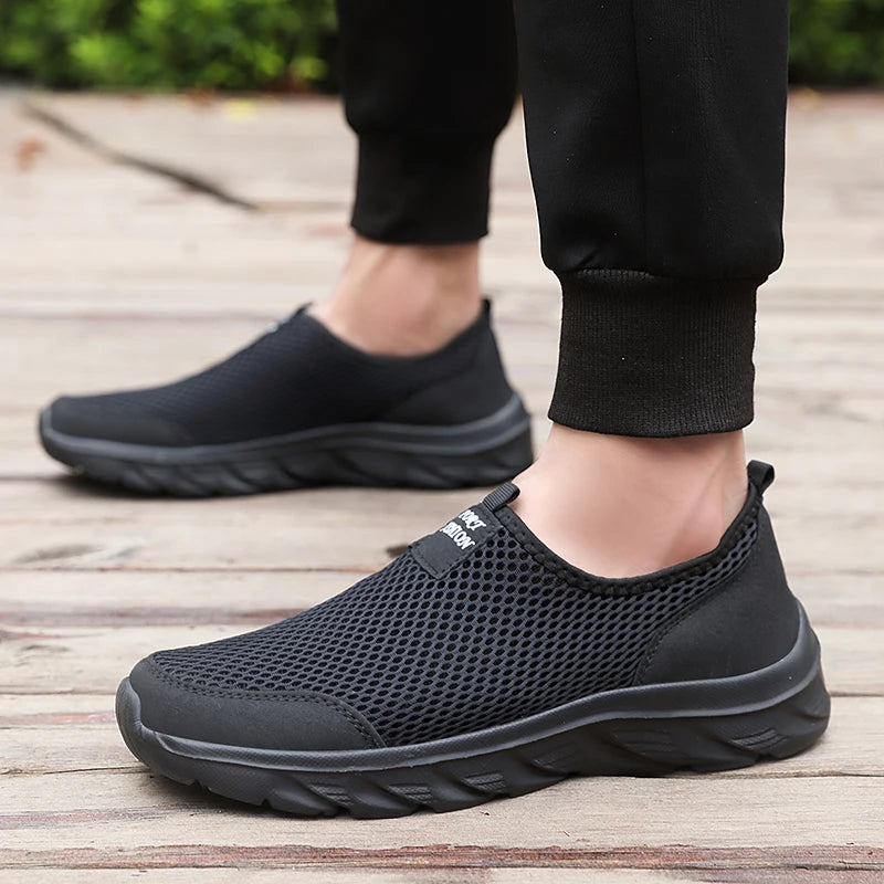 Men's Slip-On Casual Sneakers — Lightweight Everyday Shoe