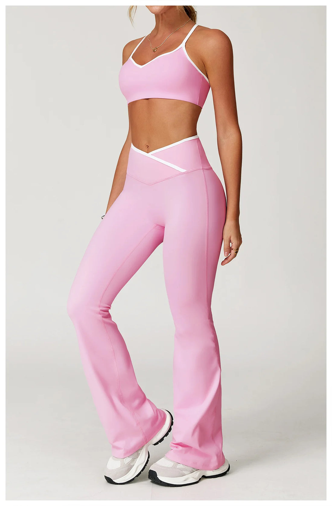 Bell-Bottom Flare Yoga Tracksuit