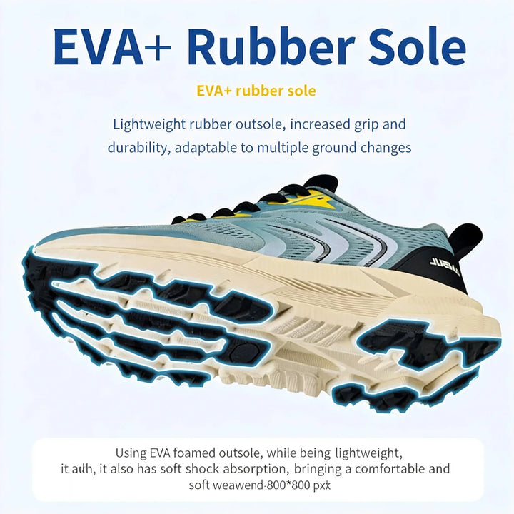 Men's Shock-Absorbing Cushioned Running Shoes