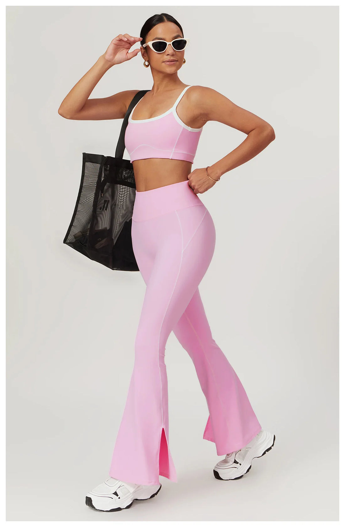 Wide-Leg Flare Yoga Set