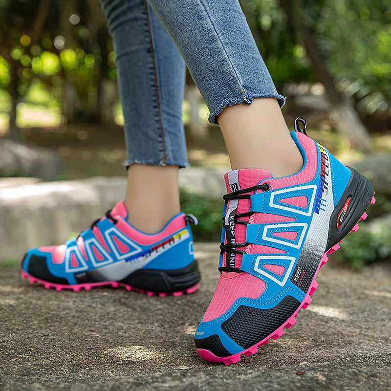 Women's Waterproof Hiking Shoes — All-Terrain Trail Sneakers