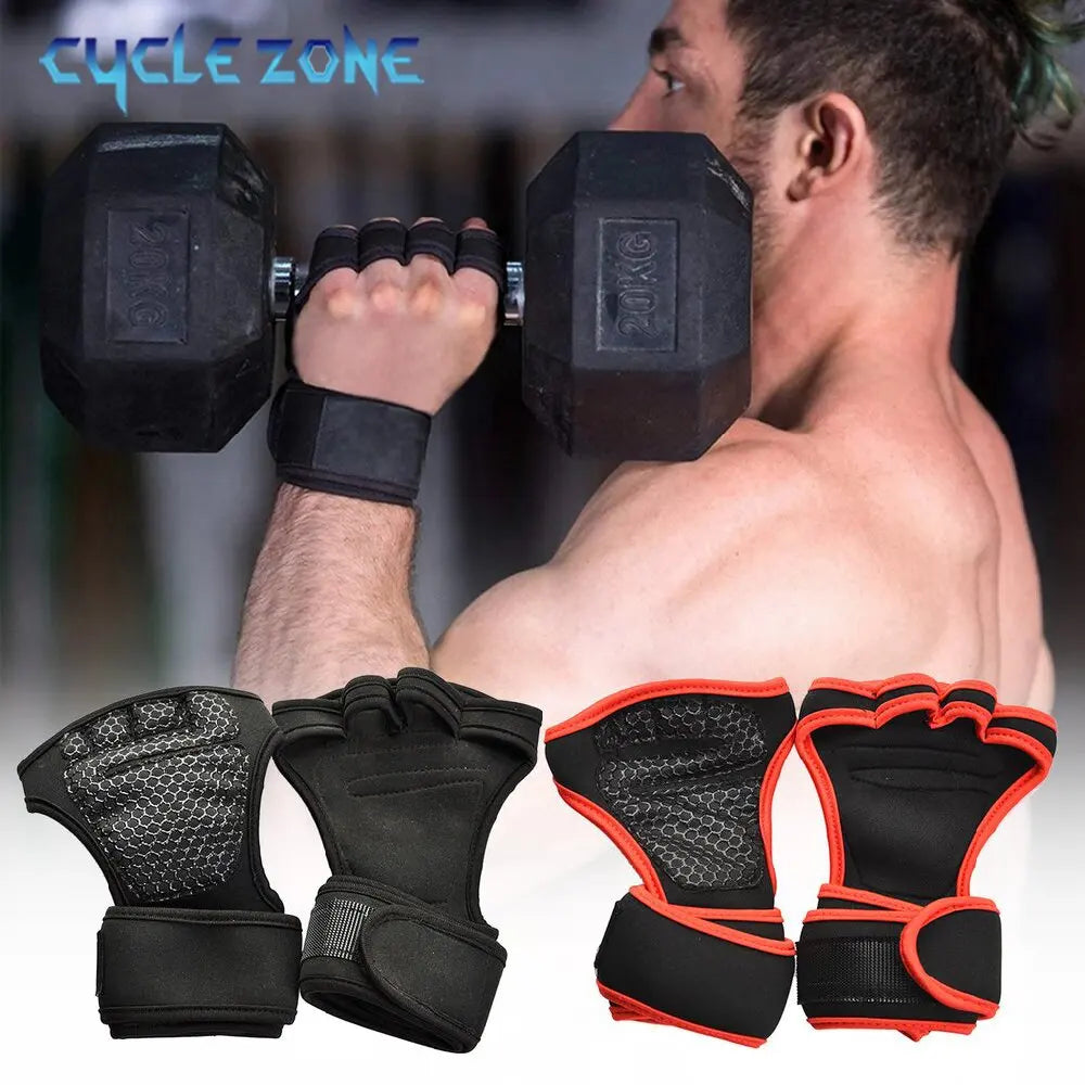 Half-Finger Palm Protector Training Gloves