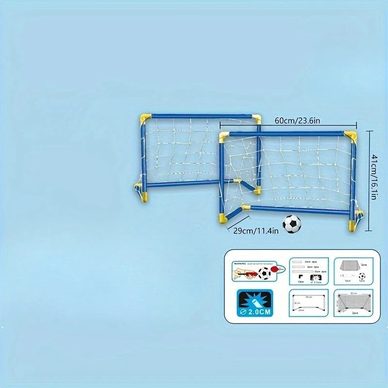 Portable Folding Soccer Goal Set