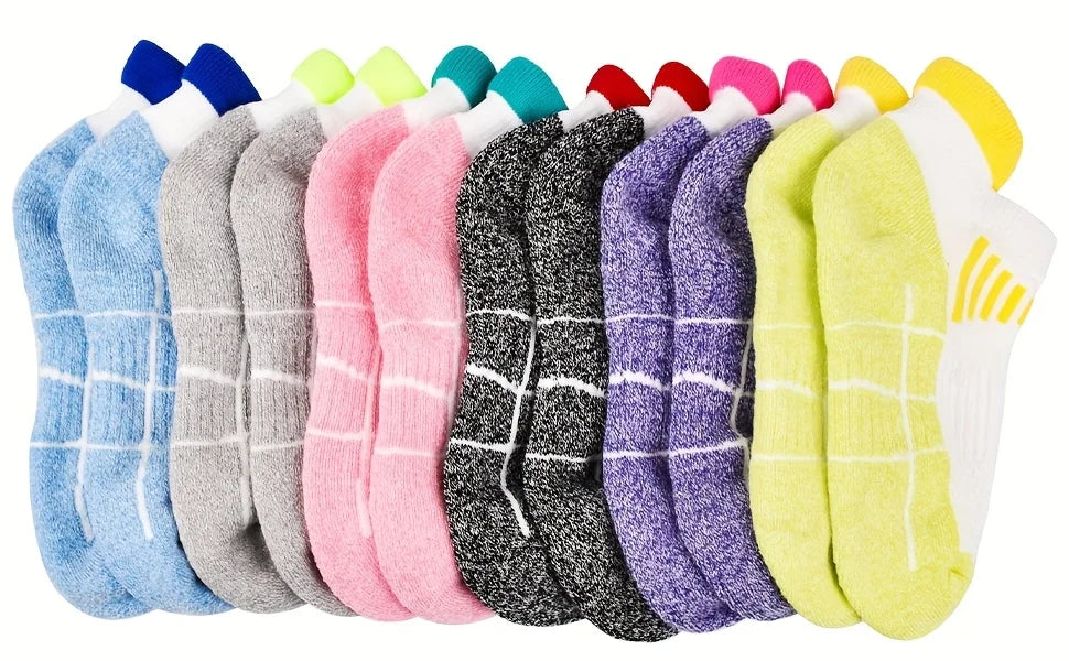 Women's Compression Sports Socks (6-Pack)