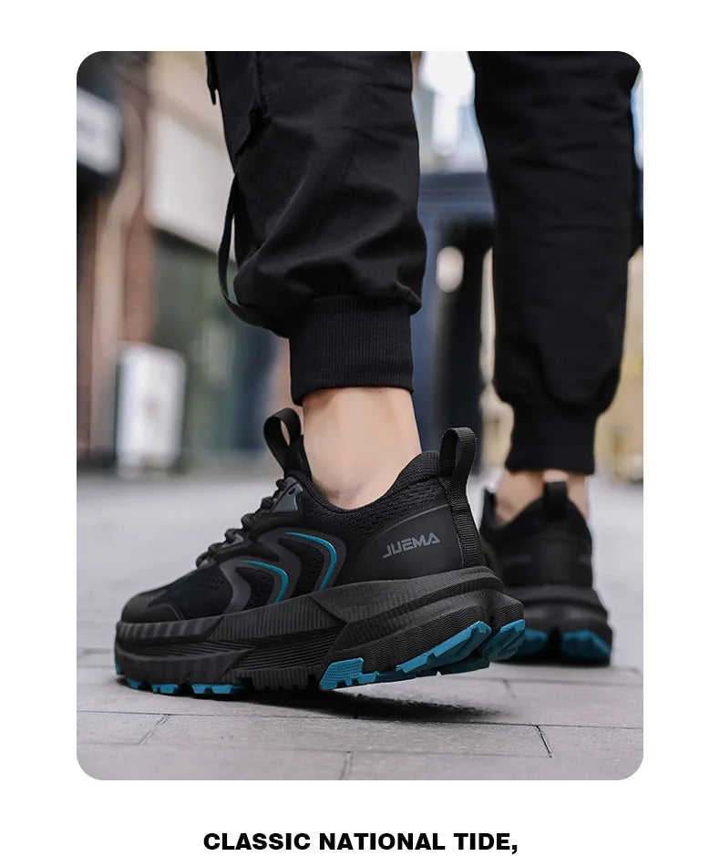 Men's Shock-Absorbing Cushioned Running Shoes