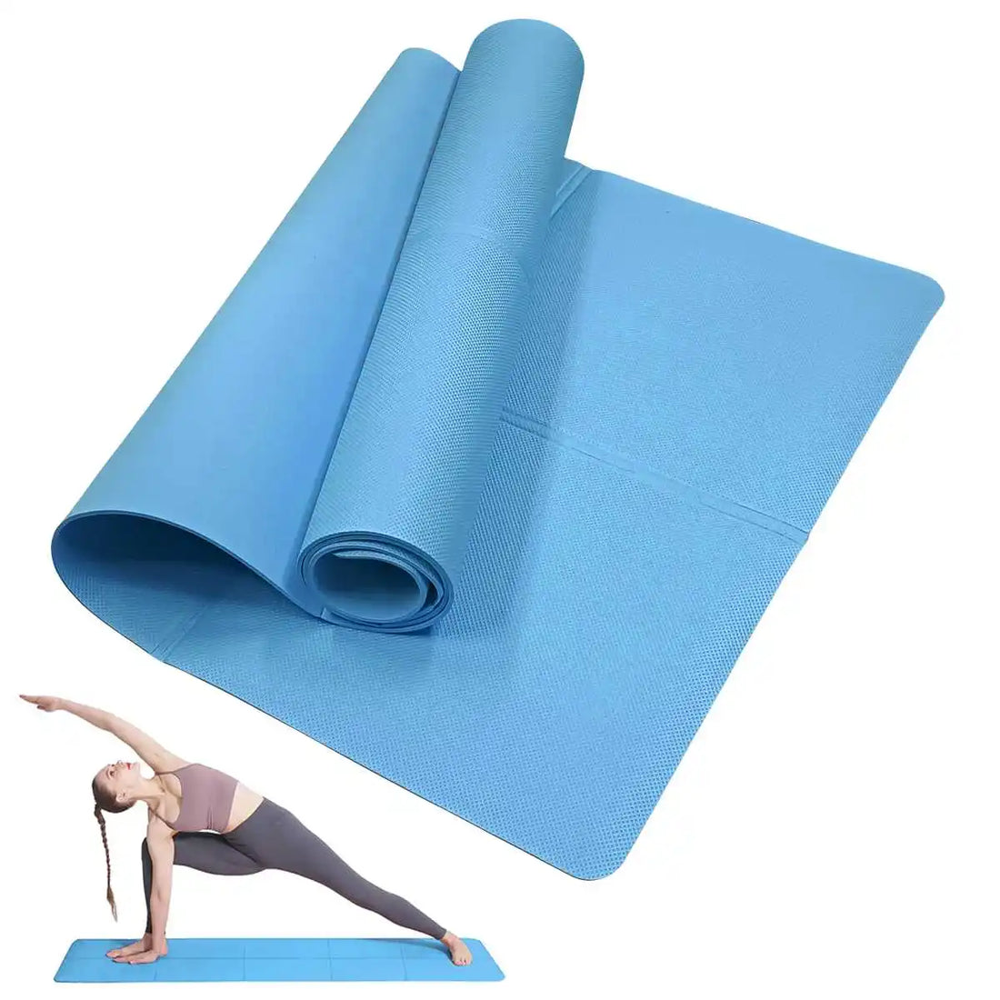 Yoga &amp; Pilates Mat (Multiple Thickness)