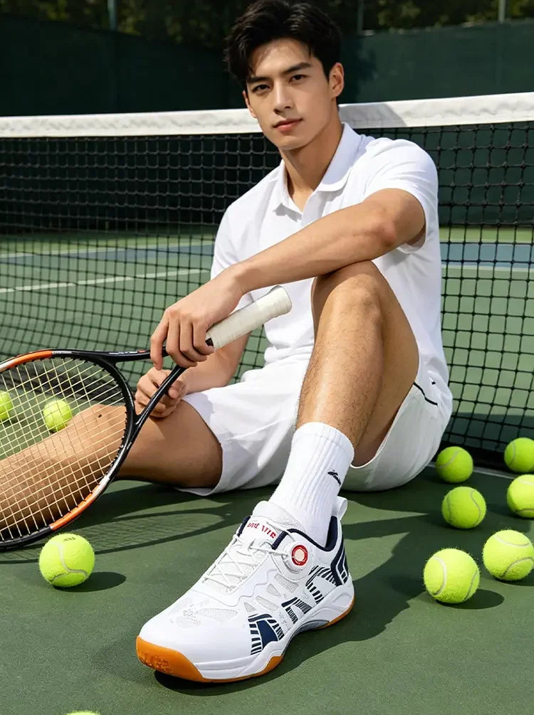 Men's Indoor Training Shoes — Multi-Court Volleyball Sneakers